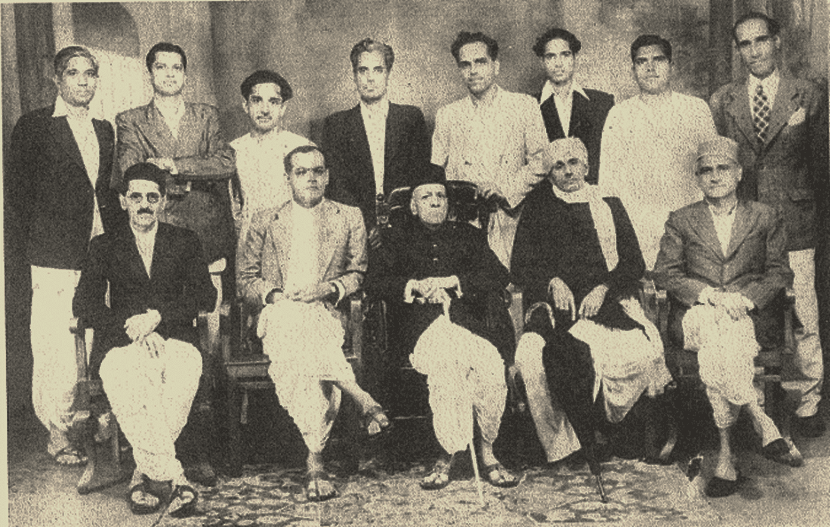 Arya Sangeet Prasarak Mandal group photo (1952)